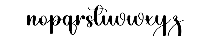 DelightfulBackground Font LOWERCASE