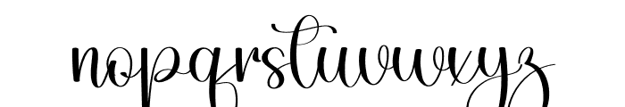 Delightfully Font LOWERCASE