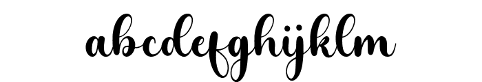 Delightica Font LOWERCASE