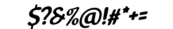 Delightious Italic Font OTHER CHARS