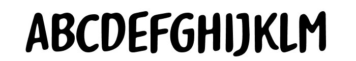 Delightious Font UPPERCASE