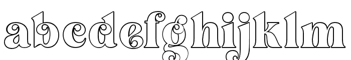 DelightsKalistaOutline Font LOWERCASE