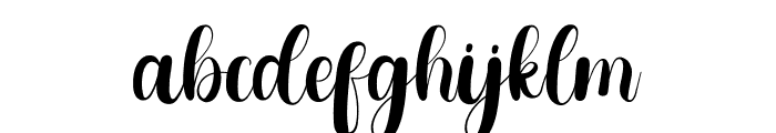 Delights Font LOWERCASE