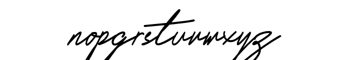 Delimis Font LOWERCASE