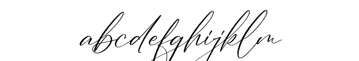 Delinhas Italic Font LOWERCASE