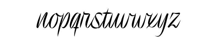 DelionSignature Font LOWERCASE