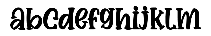 Deliosa-Regular Font LOWERCASE