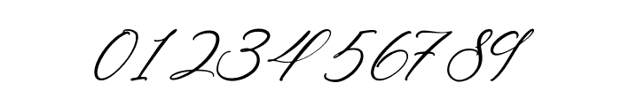 Delistaria Signature Italic Font OTHER CHARS