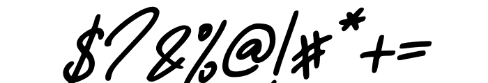 Delistha Signature Italic Font OTHER CHARS