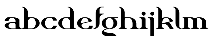 Delith Font LOWERCASE