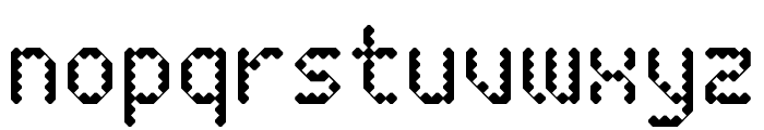 DelkoLined-Regular Font LOWERCASE