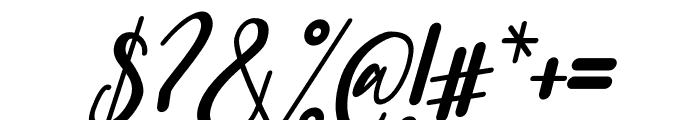 Della Berlyn Italic Font OTHER CHARS