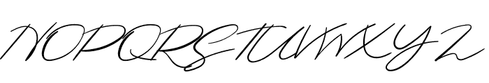 Dellafina Street Font UPPERCASE