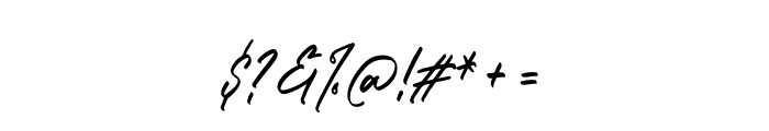 Dellamonde Italic Font OTHER CHARS