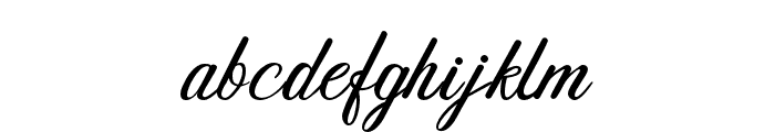 Dellancy-Regular Font LOWERCASE