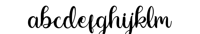 Dellighta Font LOWERCASE