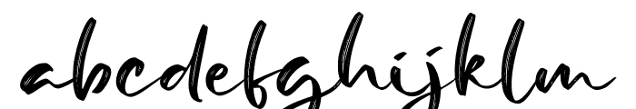 Dellons Signature Font LOWERCASE