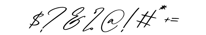Dellyani Italic Font OTHER CHARS