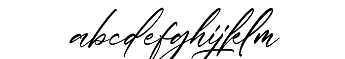 Delmate Fasteria Italic Font LOWERCASE