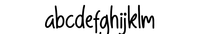 Delmora Font LOWERCASE