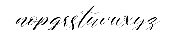 Delmore Italic Font LOWERCASE
