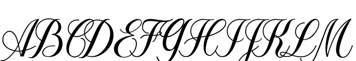 Delovancy Regular Font UPPERCASE