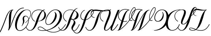 Delovancy Regular Font UPPERCASE