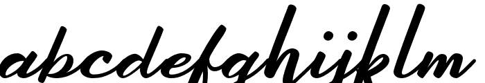 Delphia-Regular Font LOWERCASE