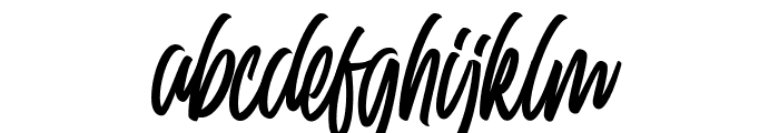 Delphine Regular Font LOWERCASE