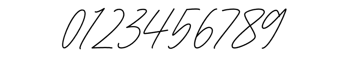 Deluna Signature Font OTHER CHARS