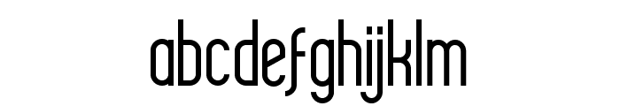Delvon Light Font LOWERCASE