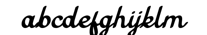 Delyca Font LOWERCASE