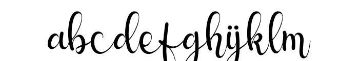 Delyna Font LOWERCASE