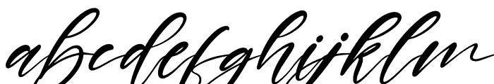 Delynta Italic Font LOWERCASE