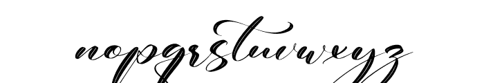 Delysha Italic Font LOWERCASE