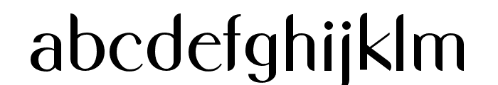 Demiella-Regular Font LOWERCASE