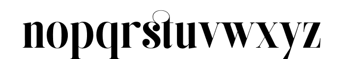 Demista Font LOWERCASE