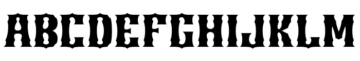 Demon Clan Font UPPERCASE