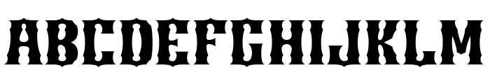 Demon Clan Font LOWERCASE