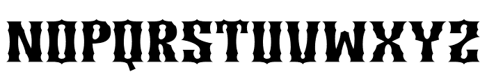 Demon Clan Font LOWERCASE