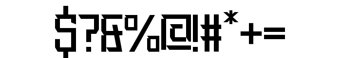 Demonic Font OTHER CHARS