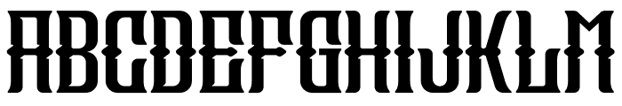 Demons Gothic Font UPPERCASE
