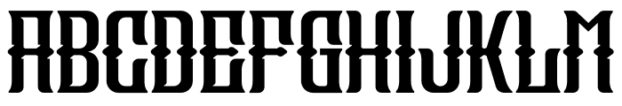 Demons Gothic Font LOWERCASE