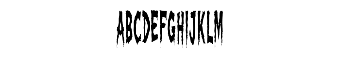 Demonzic Font UPPERCASE