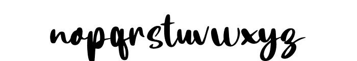 Dempster Font LOWERCASE