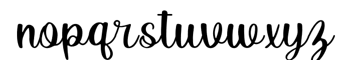 Dencow Font LOWERCASE