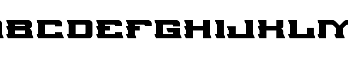 DenigrateRegular Font UPPERCASE