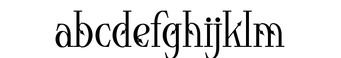 Depawson-Regular Font LOWERCASE