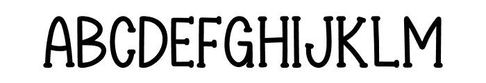 Derby Regular Font UPPERCASE