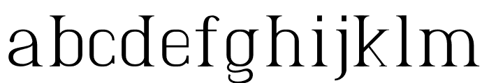 Derious Font LOWERCASE